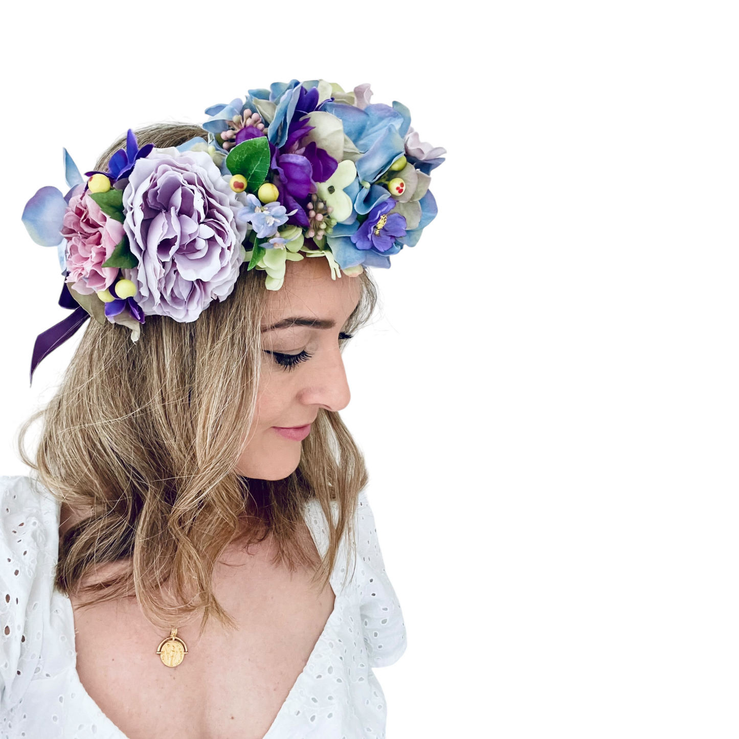 Verbena Flower Crown