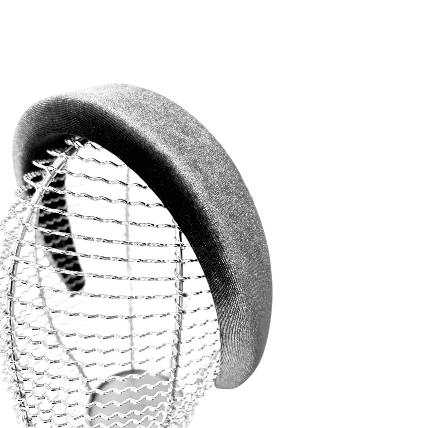 Velvet Padded Headband Base